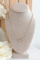 Vaino Necklace (Gold/Cream)