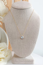 Jade Necklace (Gold)