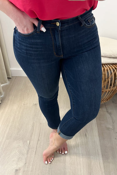 Jasmine Capri Jeans - Happily Ever Aften