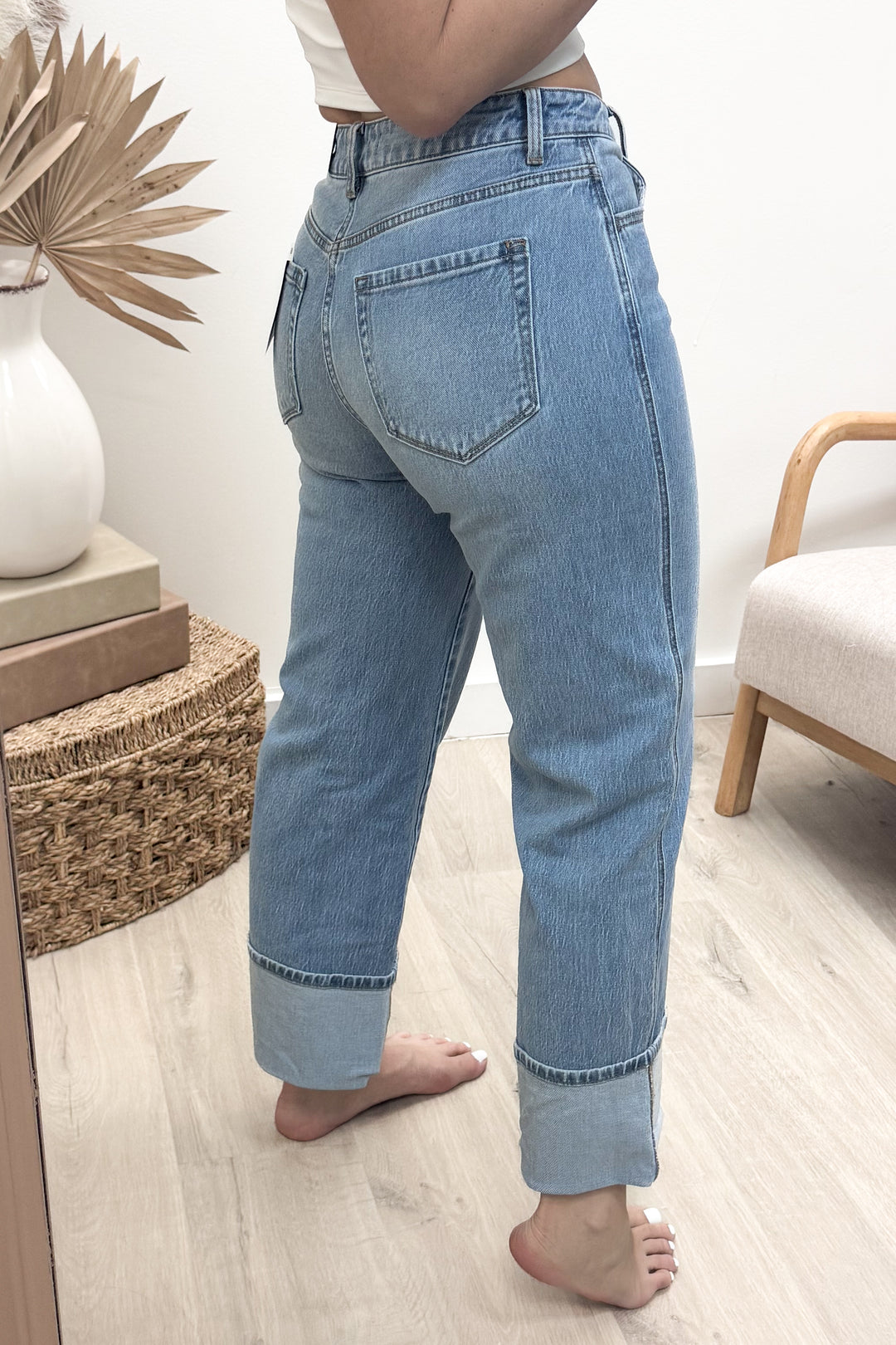 Melissa Baggy Straight Leg Jeans