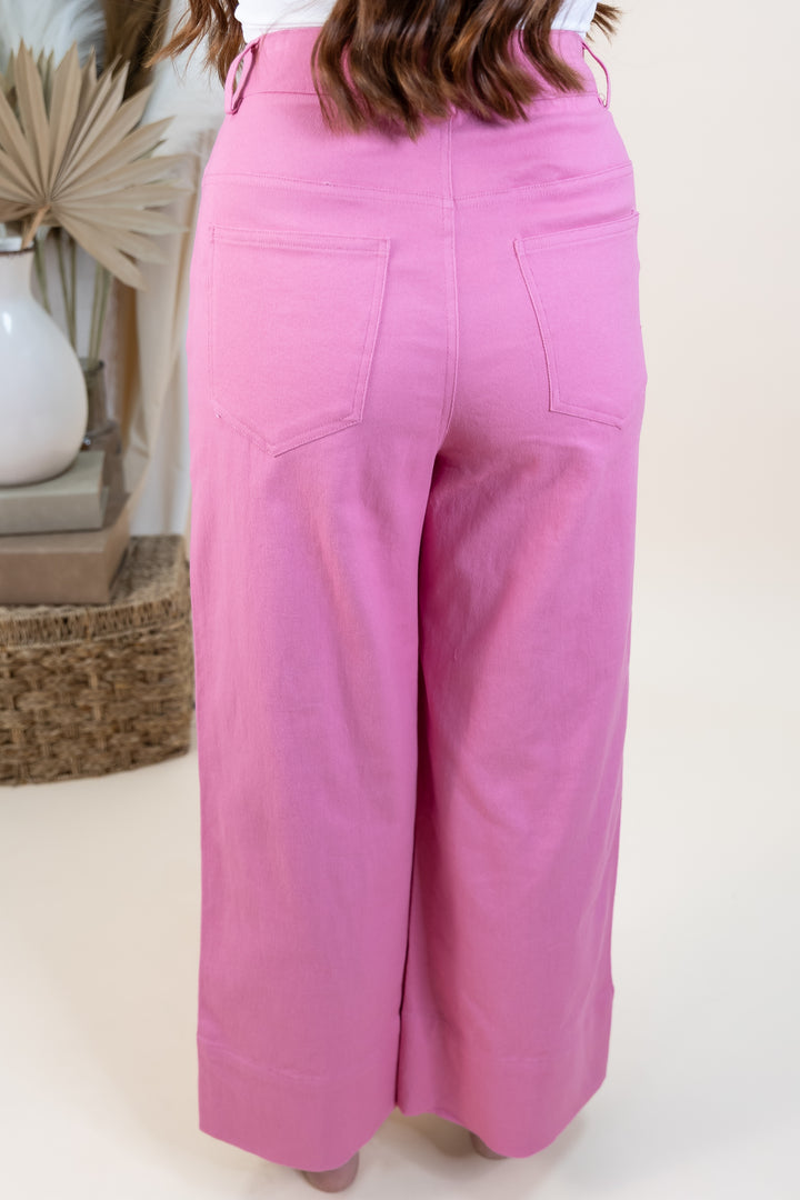 "Tailored Touch" Pants (Pink)