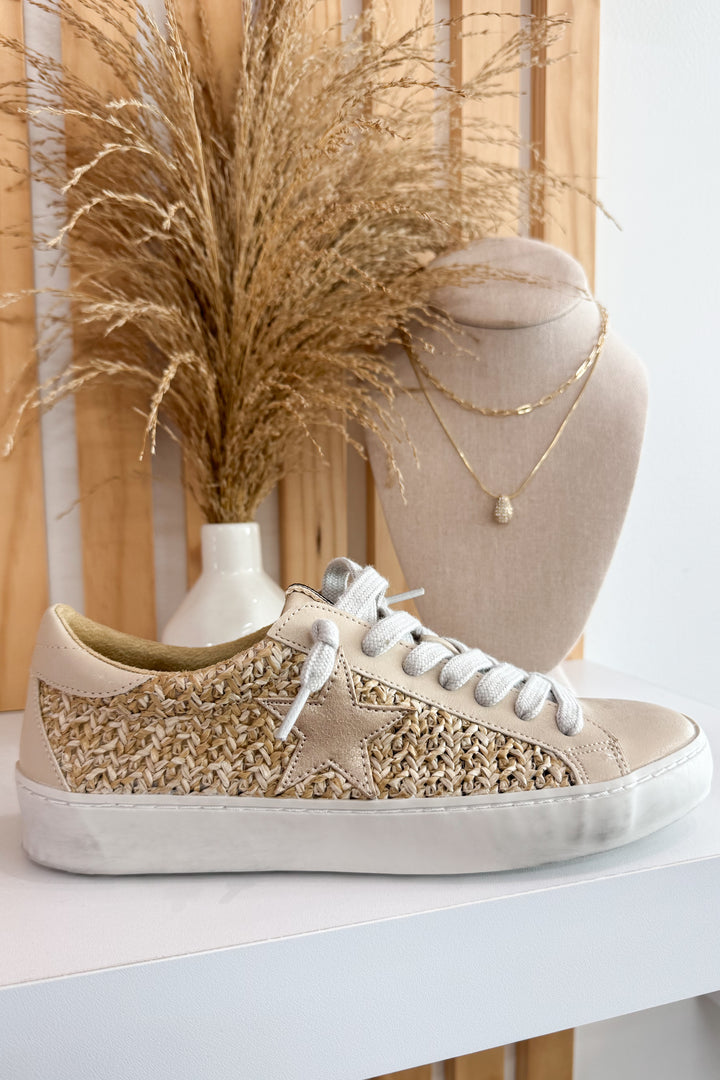 Shu Shop Paula Sneakers (Natural Woven)