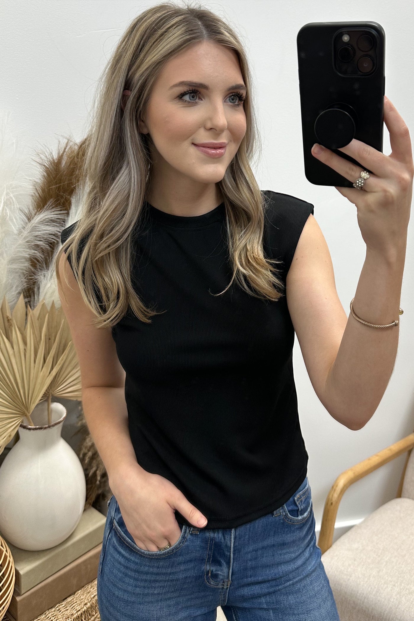 "Top Priority" Top (Black)