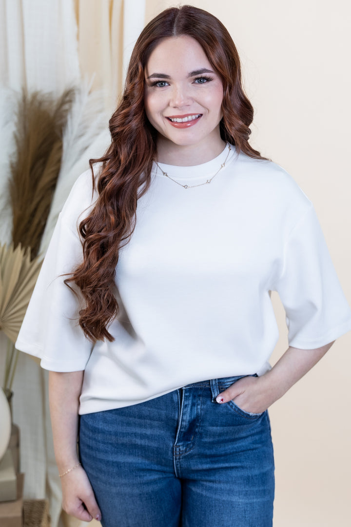 "Cooling Down" Top (White)