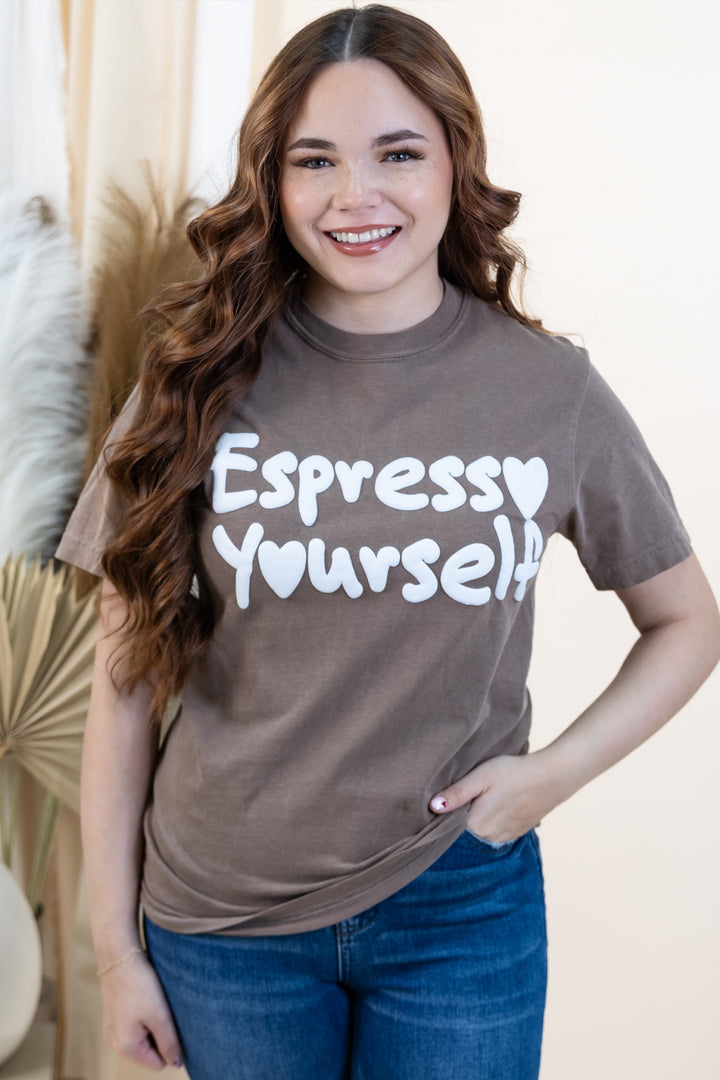 "Daily Grind" T-Shirt (Brown)