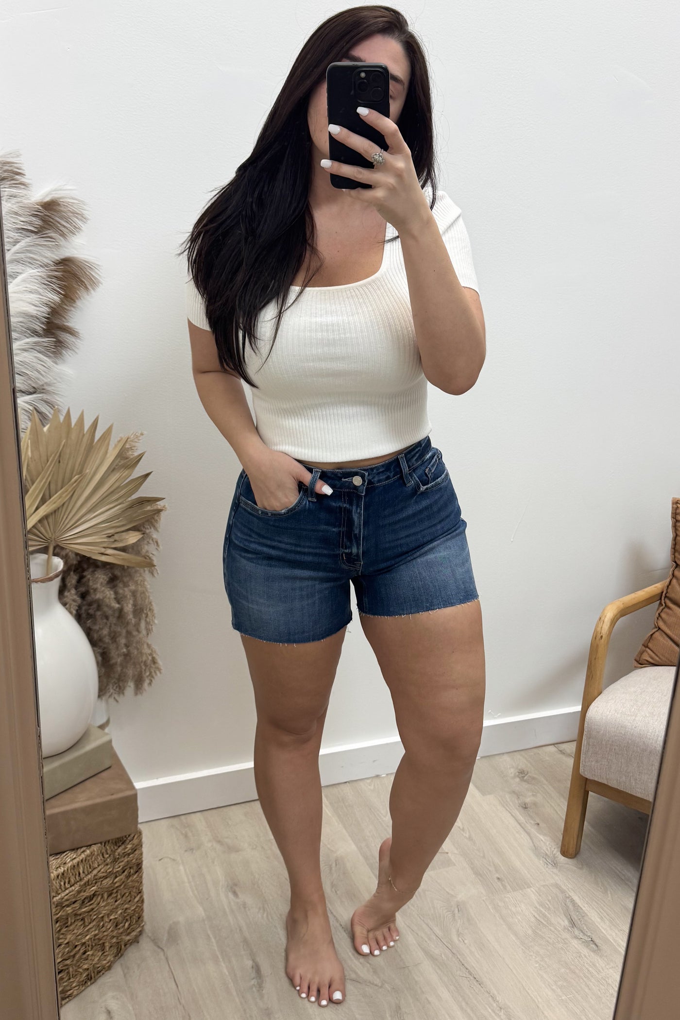 Brooke Denim Shorts