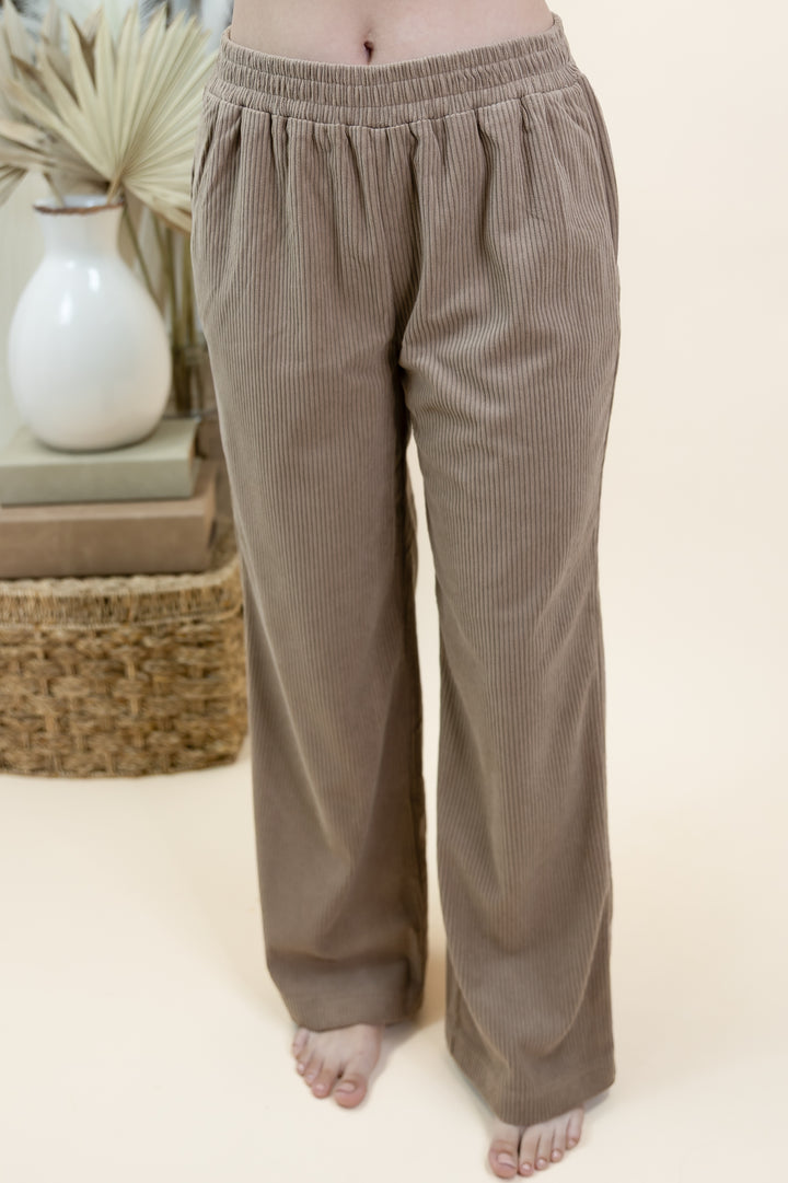 "Calling It Fate" Pants (Mocha)