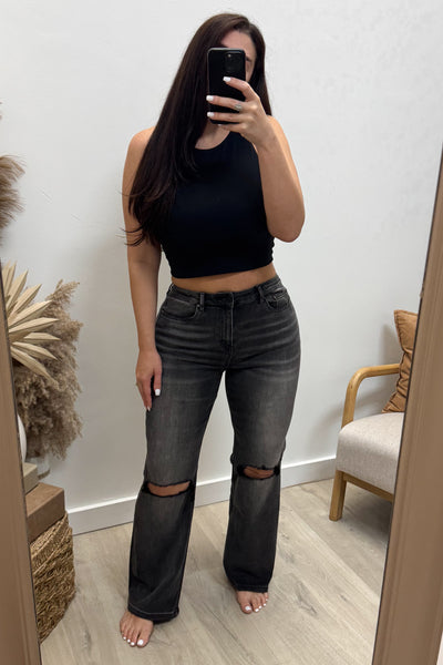 Flint Wide Leg Jeans