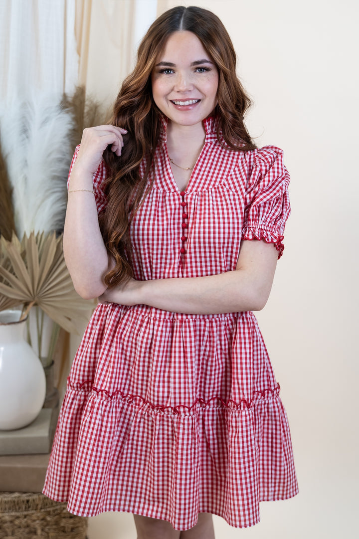 "American Sweetheart" Dress (Red)