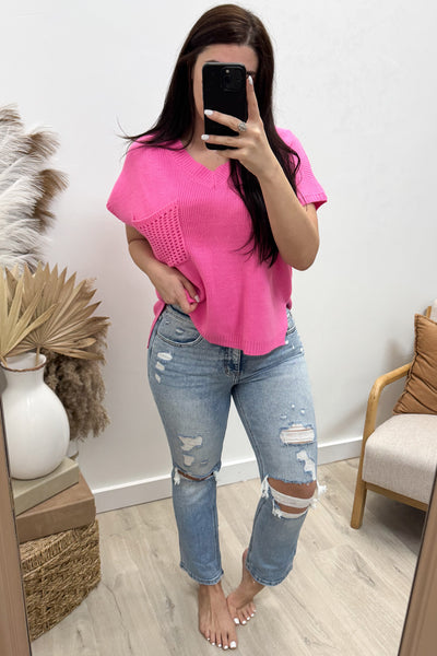 Ariel Cropped Straight Leg Jeans