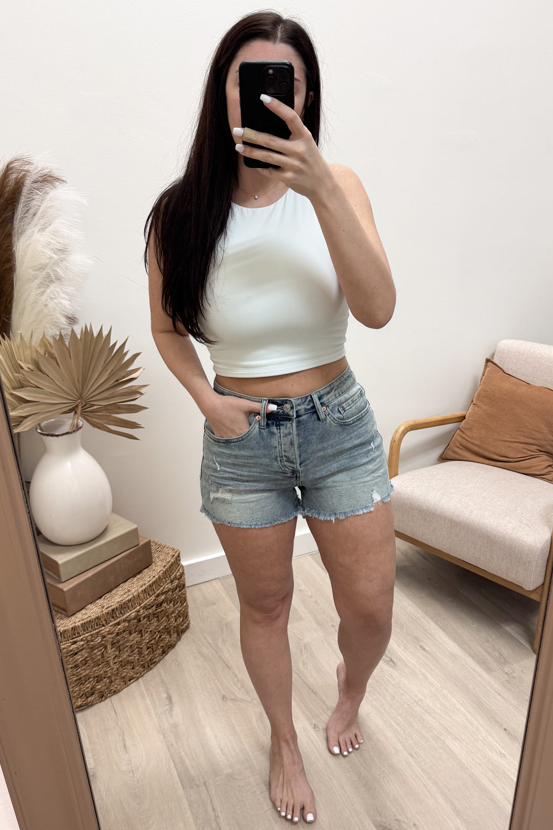 Cleo Denim Shorts