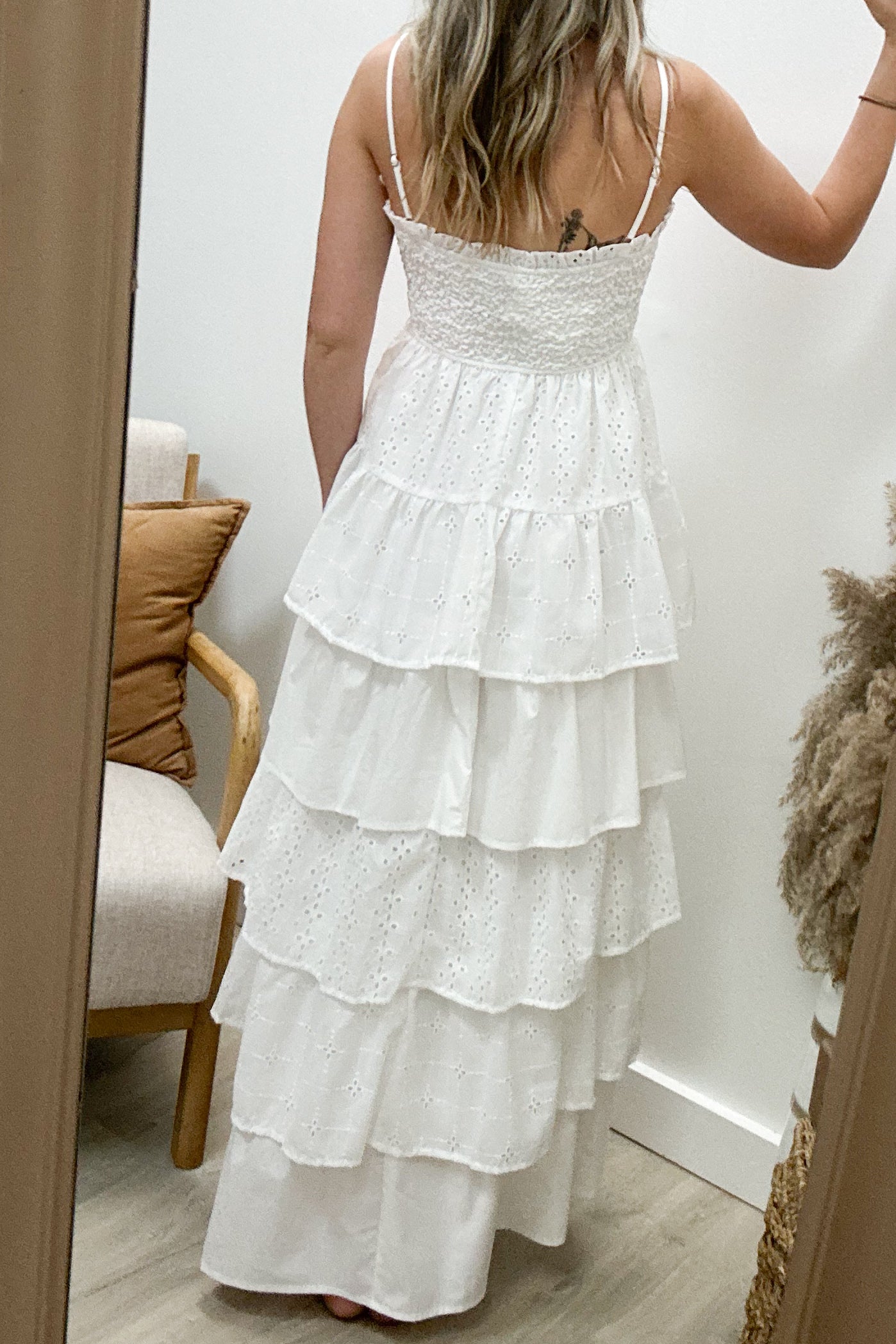 "Catch My Eye" Dress (Off White)