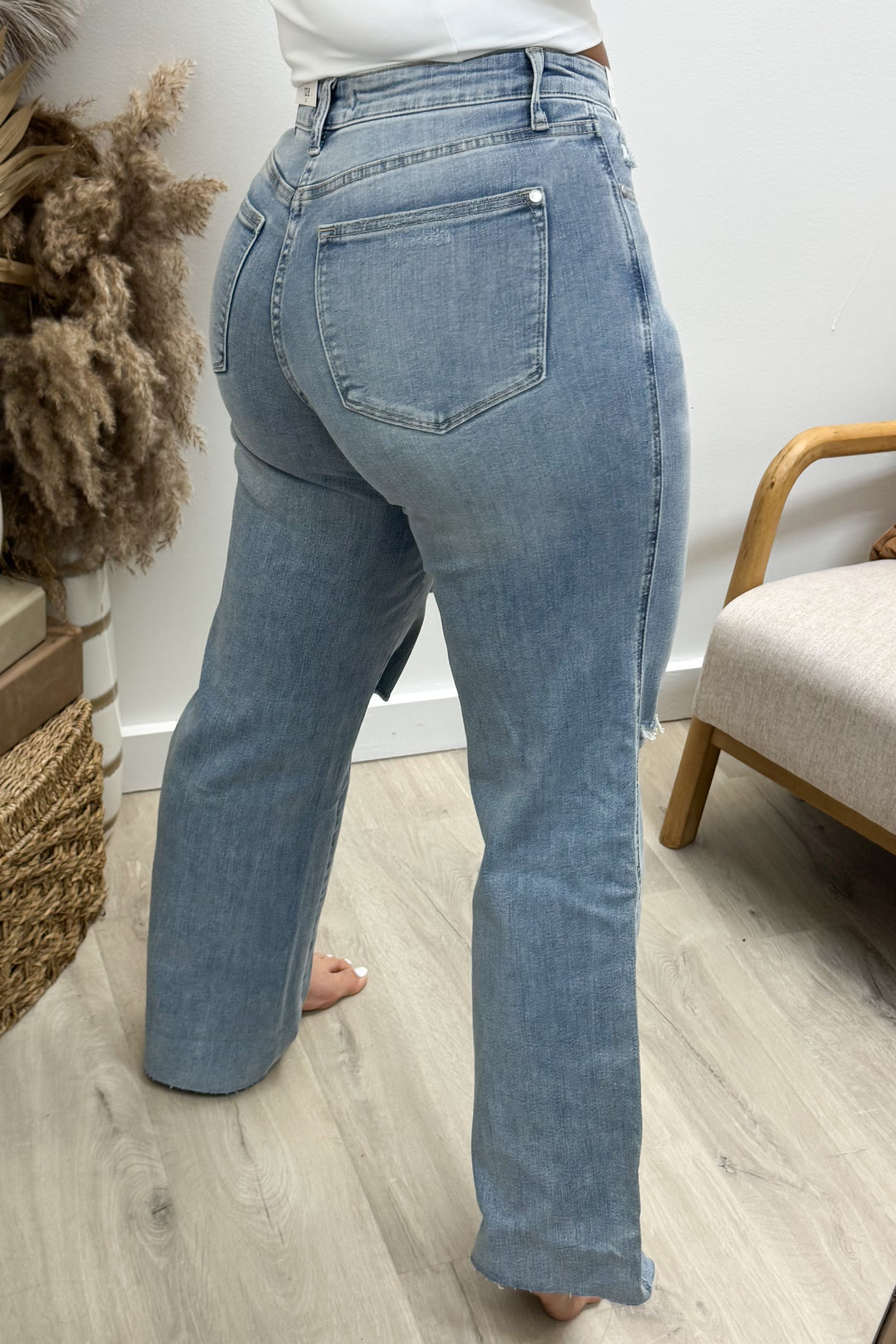 Katrina Wide Leg Jeans (Tummy Control)