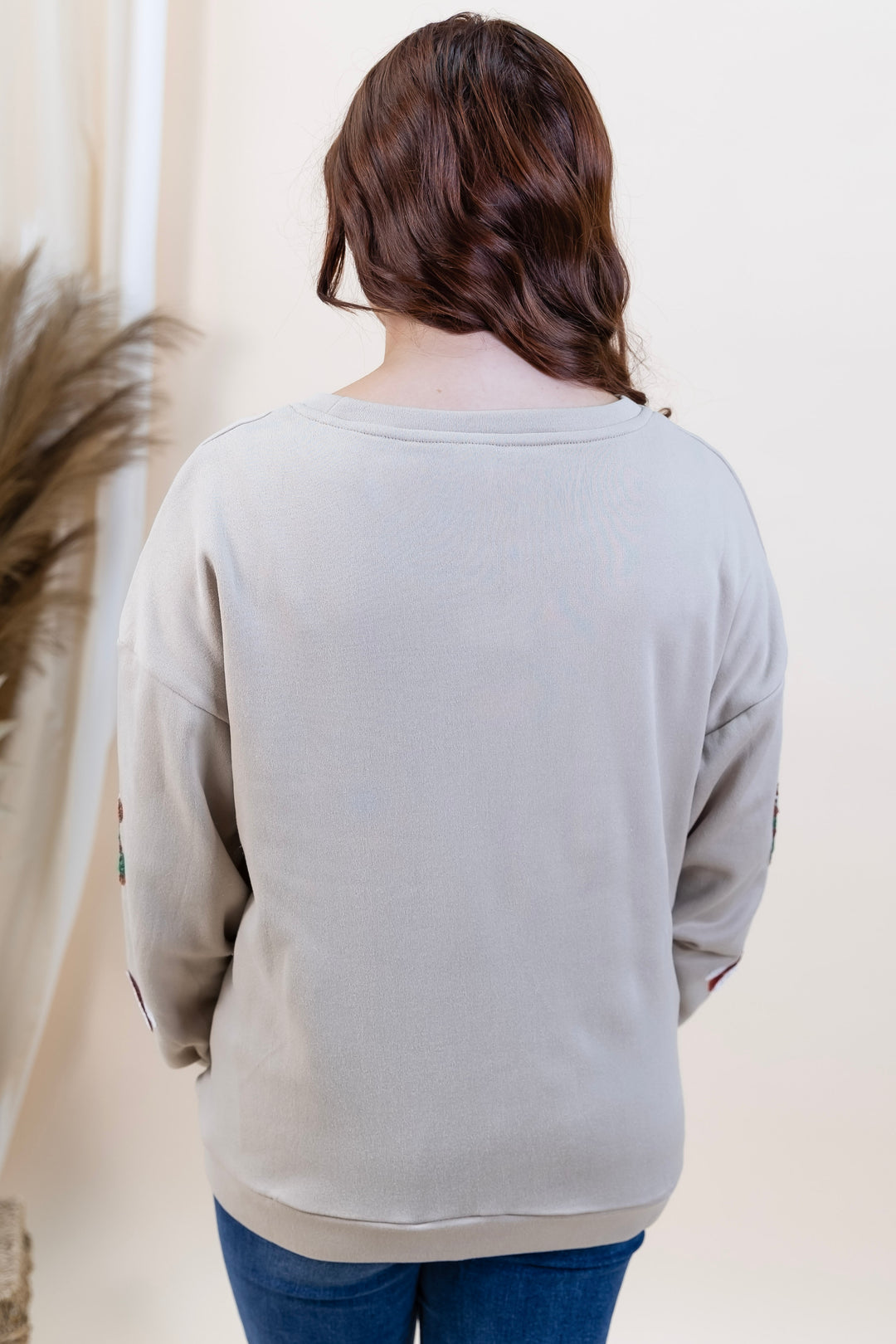 "Catch Me If You Can" Sweater (Oatmeal)