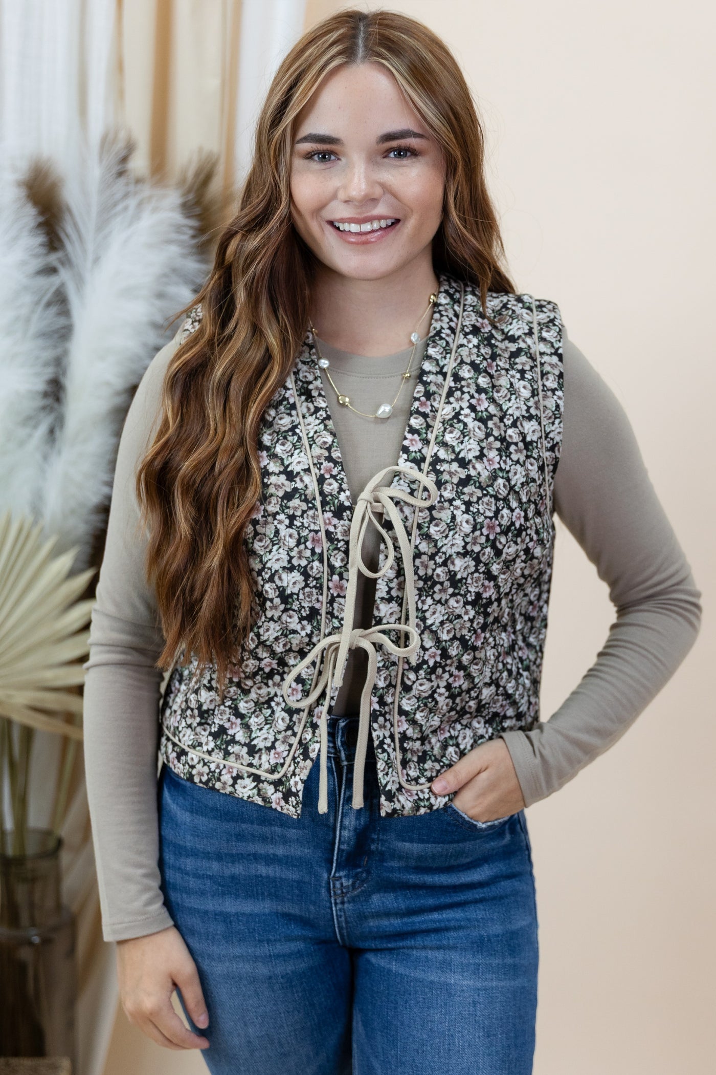 "All You Do" Vest (Choco/Mocha)