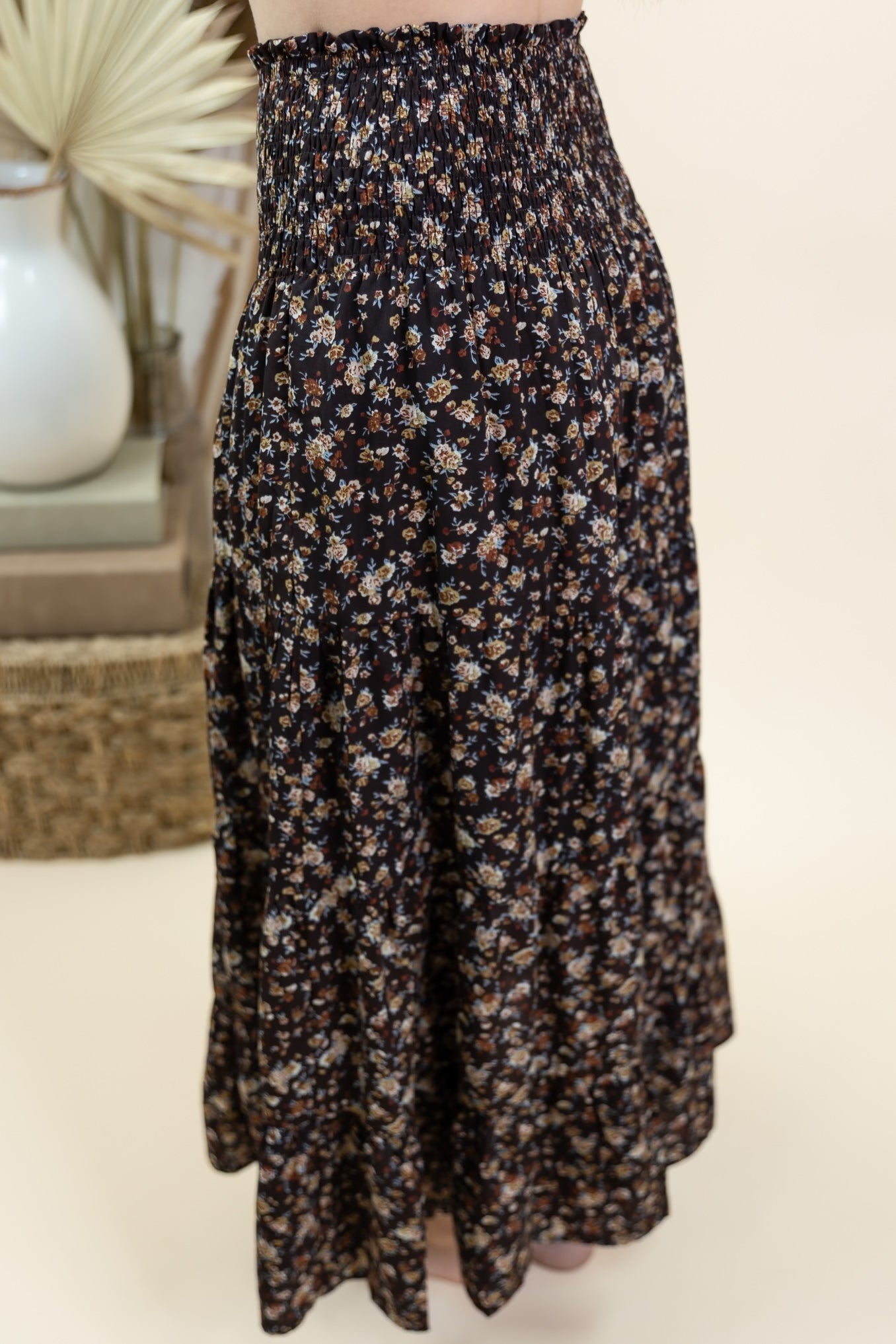 "Invite Only" Skirt (Espresso Combo)