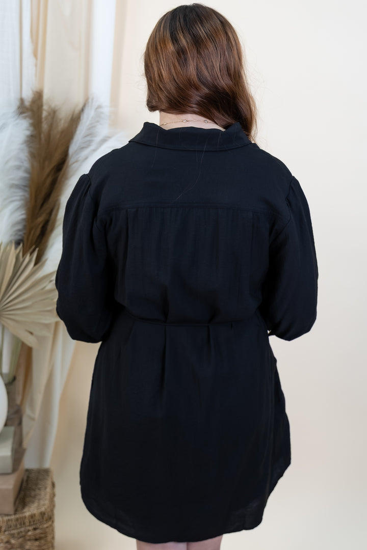 "No Strings Attached" Dress (Black)