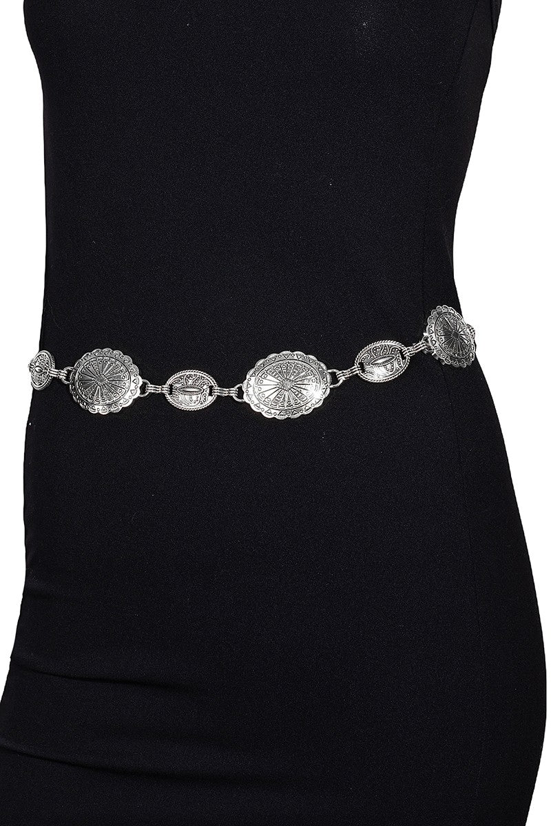 Hayleigh Disc Belt (Silver)