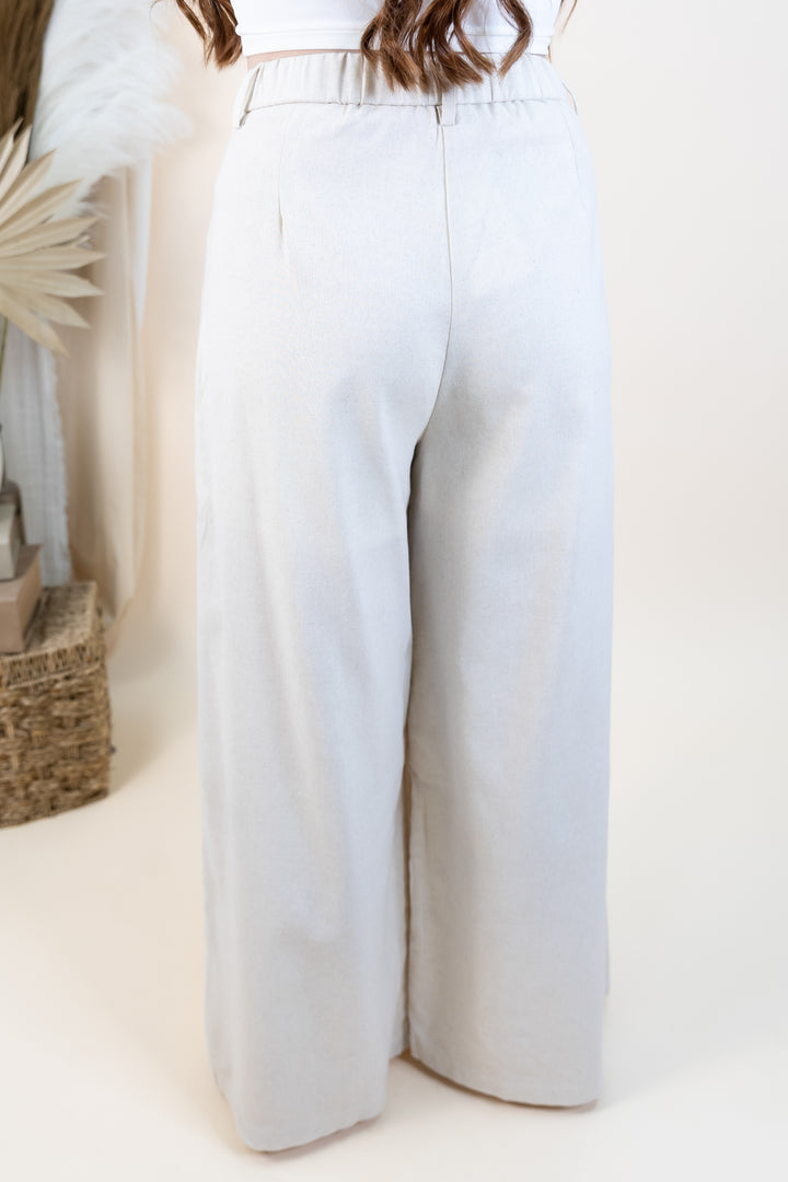 "Styled Steps" Pants (Natural)