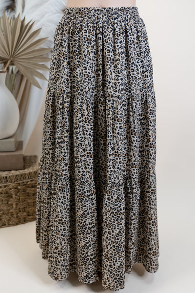 "Natural Instincts" Skirt (Animal)