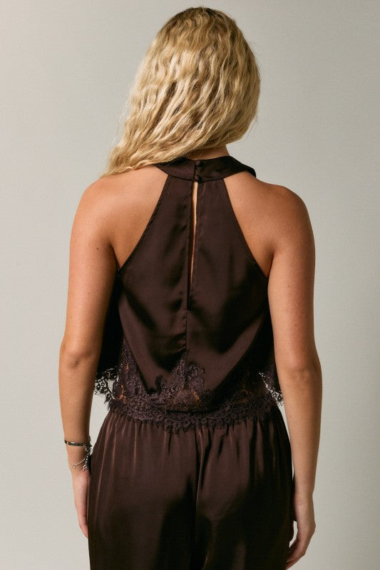 "Laced Luxury" Set (Dark Brown)
