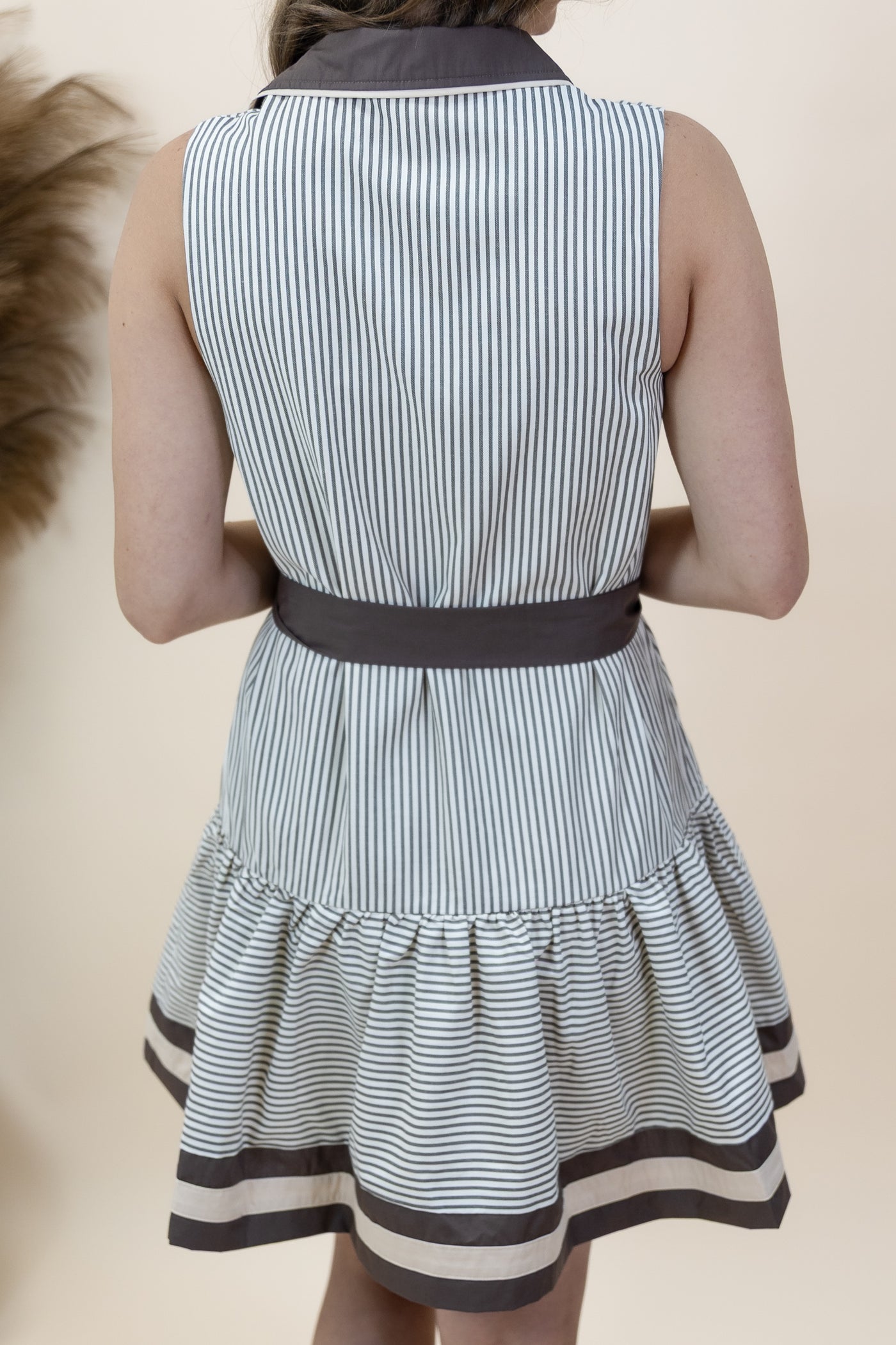 "Paving My Way" Dress (Mocha Mousse)