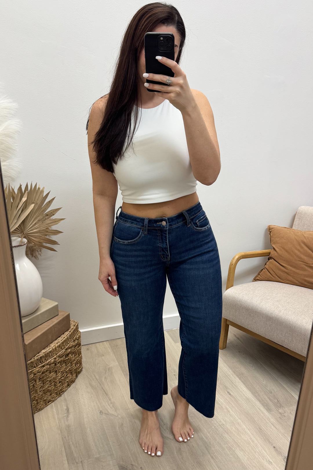 Chelsea Wide Leg Jeans (Tummy Control)