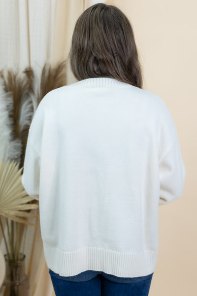"Gobble" Sweater (Cream)