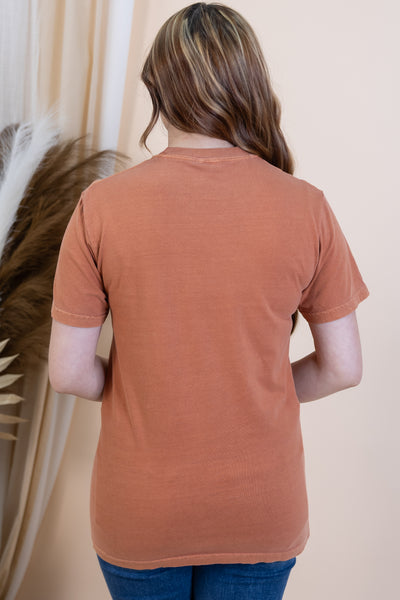 "Boo" T-Shirt (Burnt Orange)