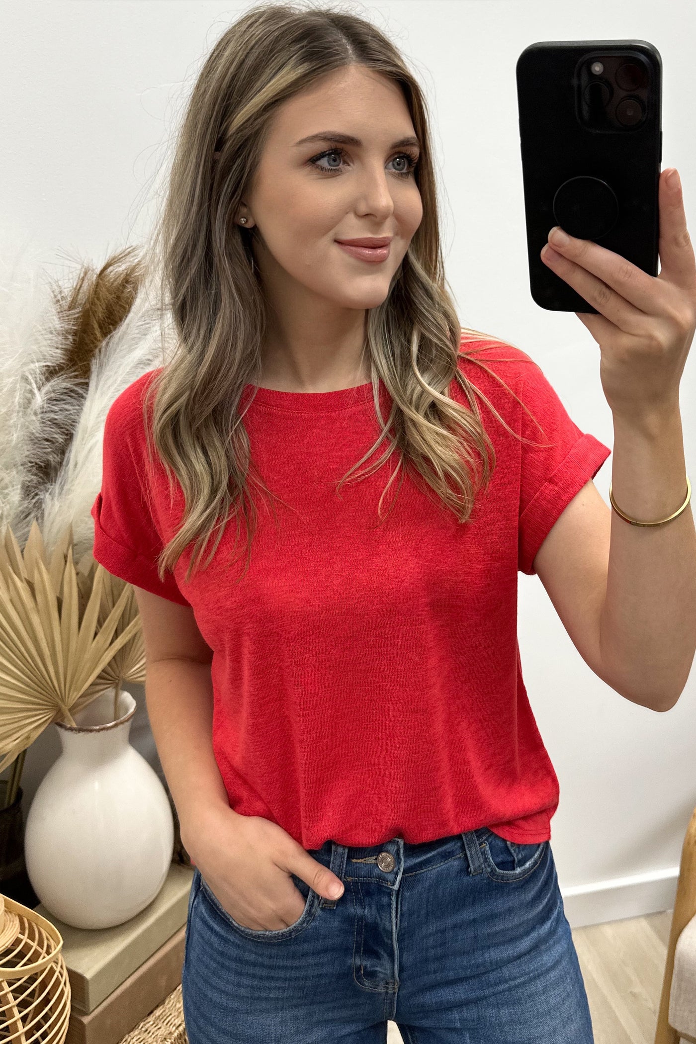 "Style Staple" Top (Red)