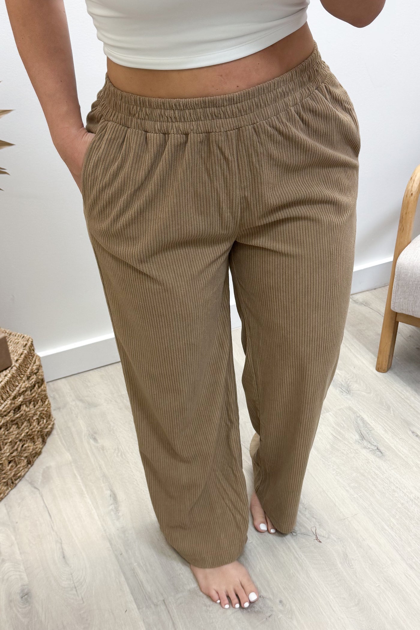 "Calling It Fate" Pants (Mocha)