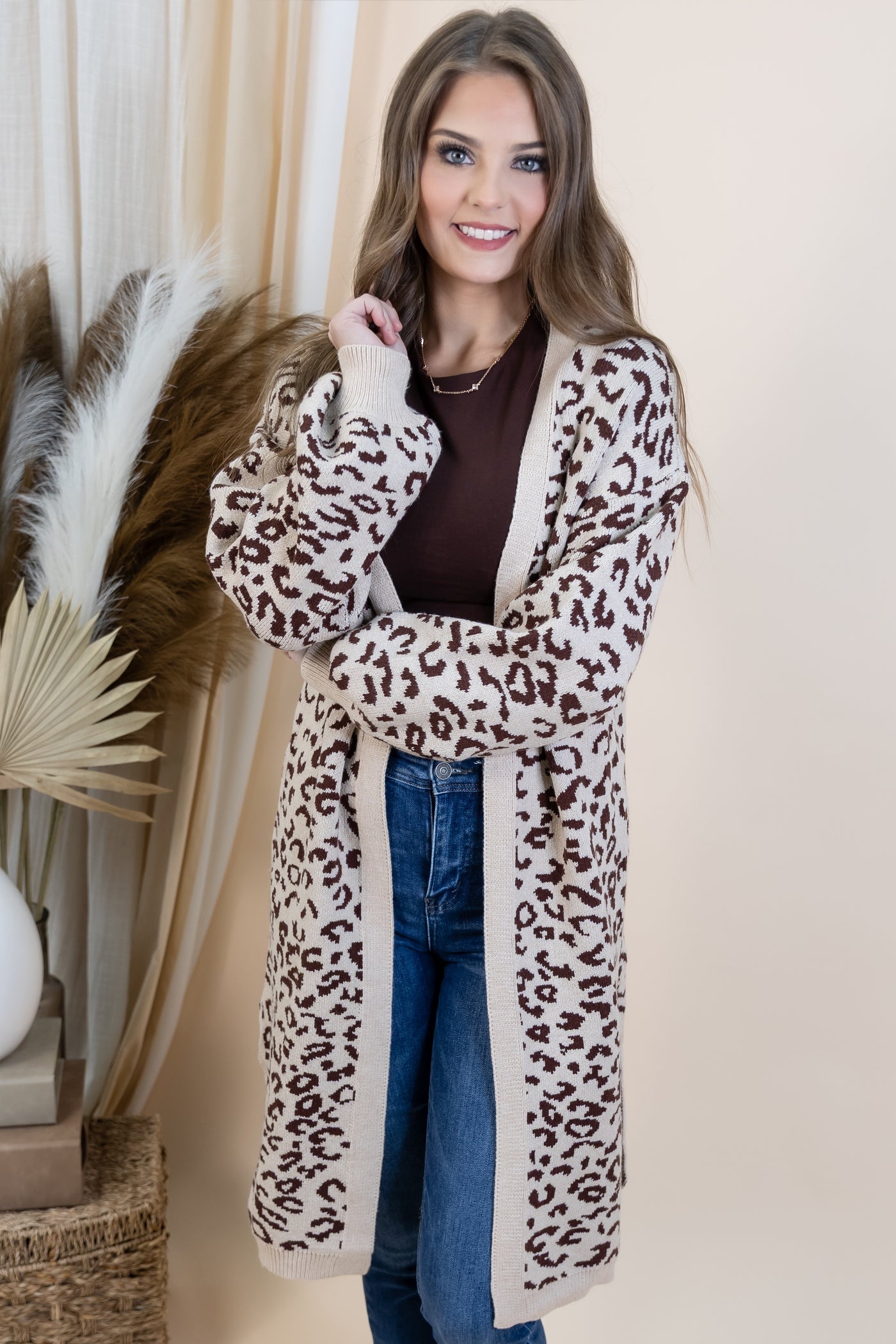 "Fiercely On Point" Cardigan (Leopard)