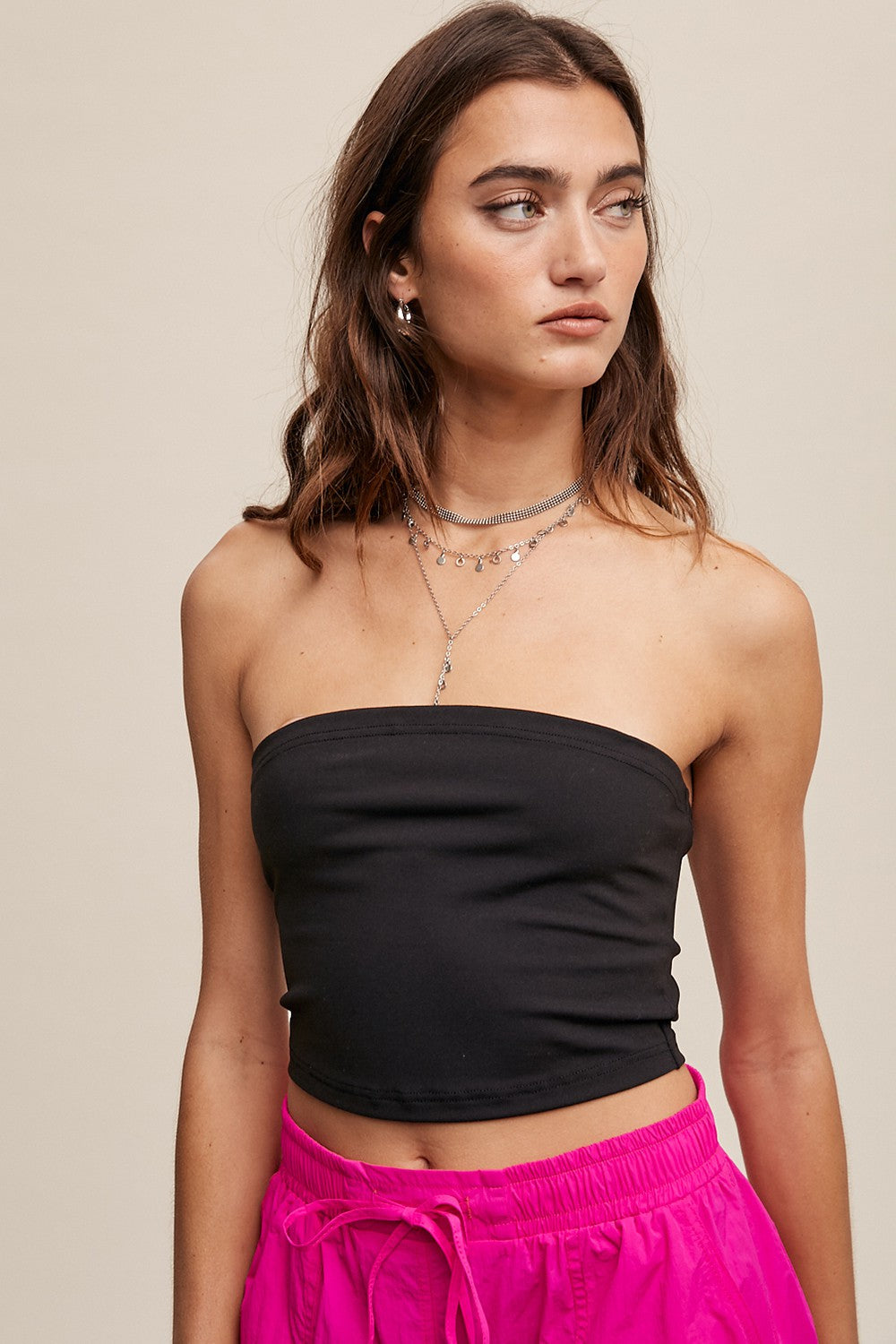 Leslie Tube Top (Black)
