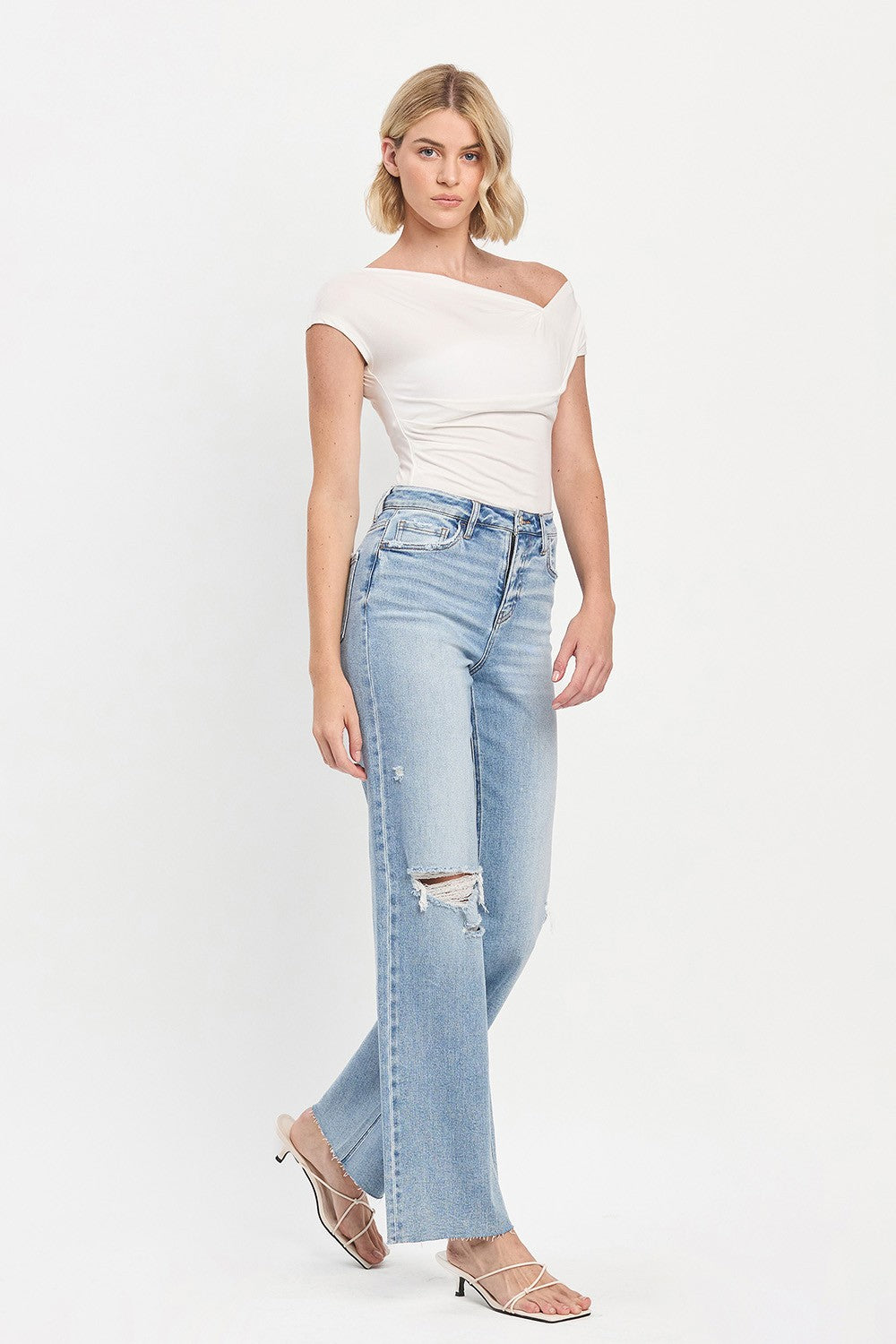 Angelica Wide Leg Jeans
