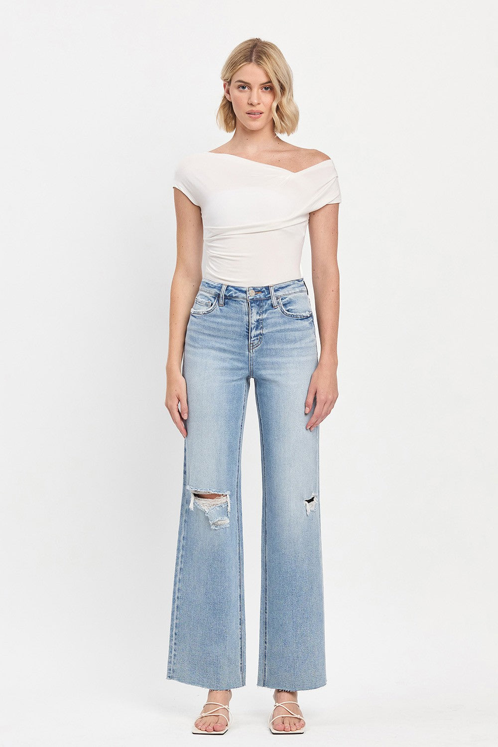 Angelica Wide Leg Jeans