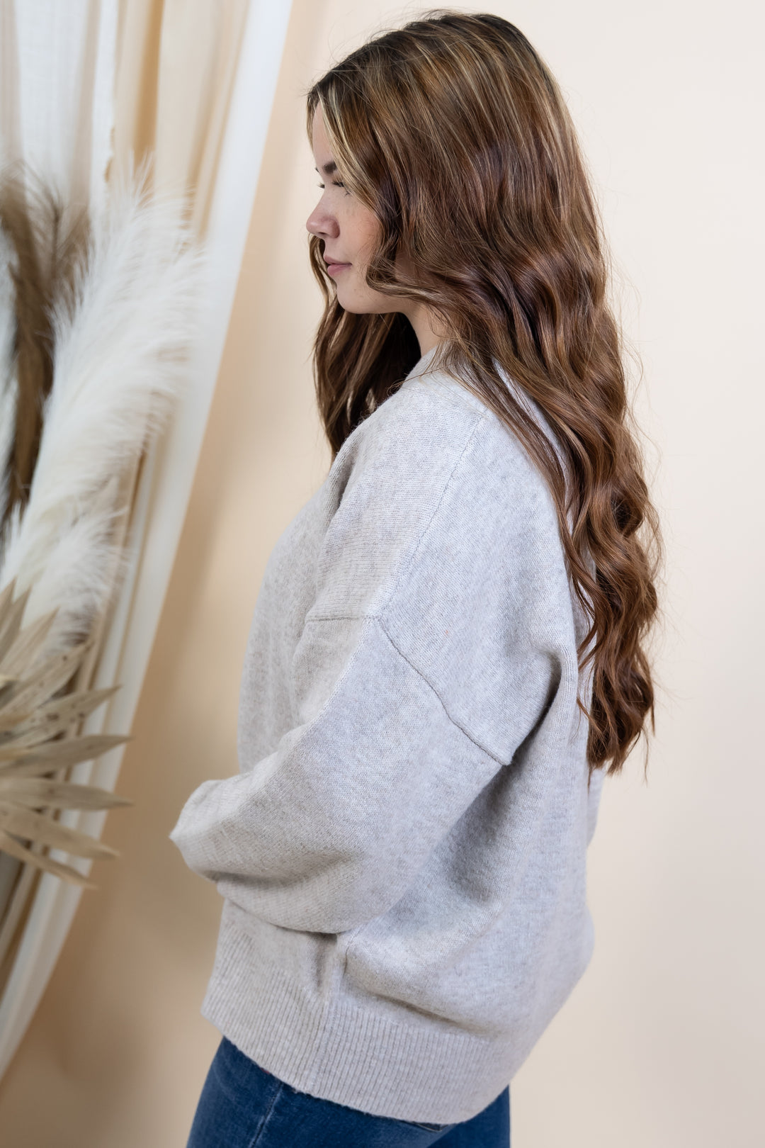 "Season Of Softness" Sweater (Oatmeal)
