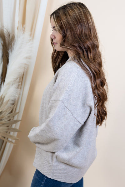 "Season Of Softness" Sweater (Oatmeal)