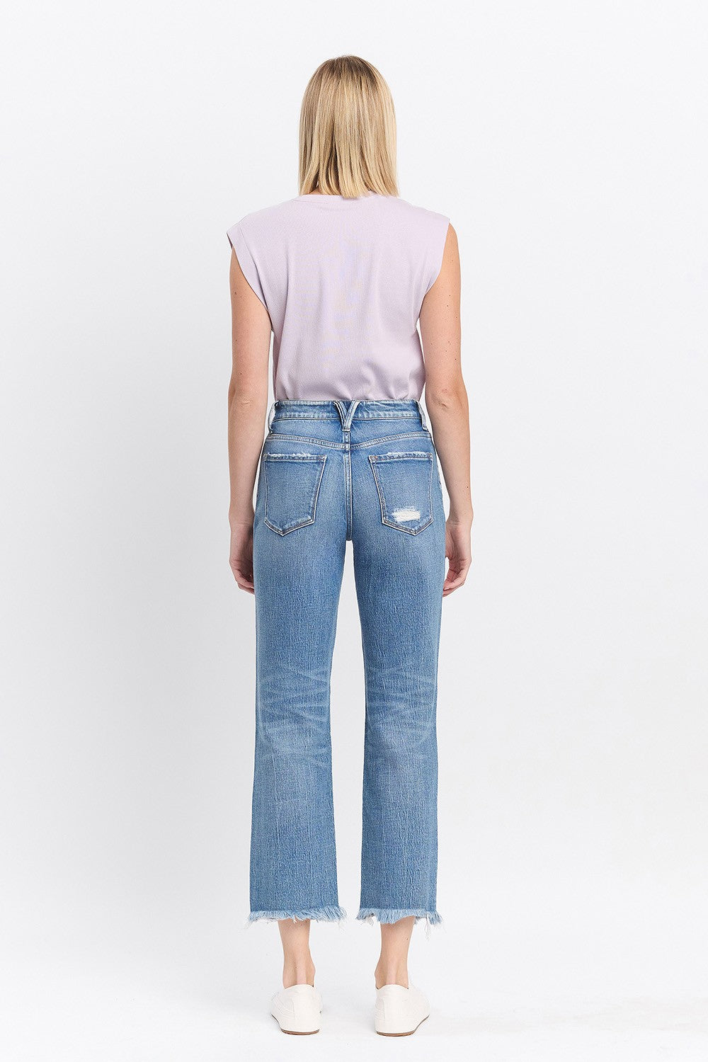 Eleanor Cropped Straight Jeans