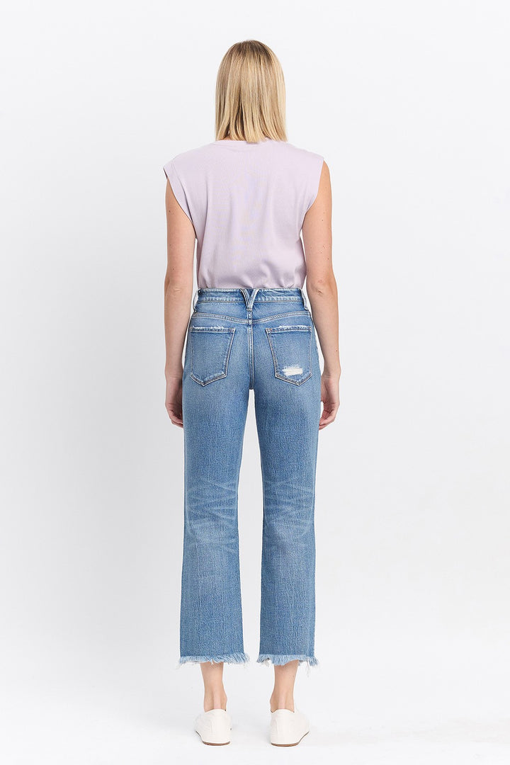Eleanor Cropped Straight Jeans