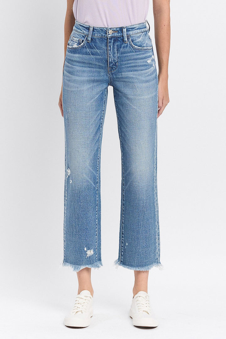 Eleanor Cropped Straight Jeans