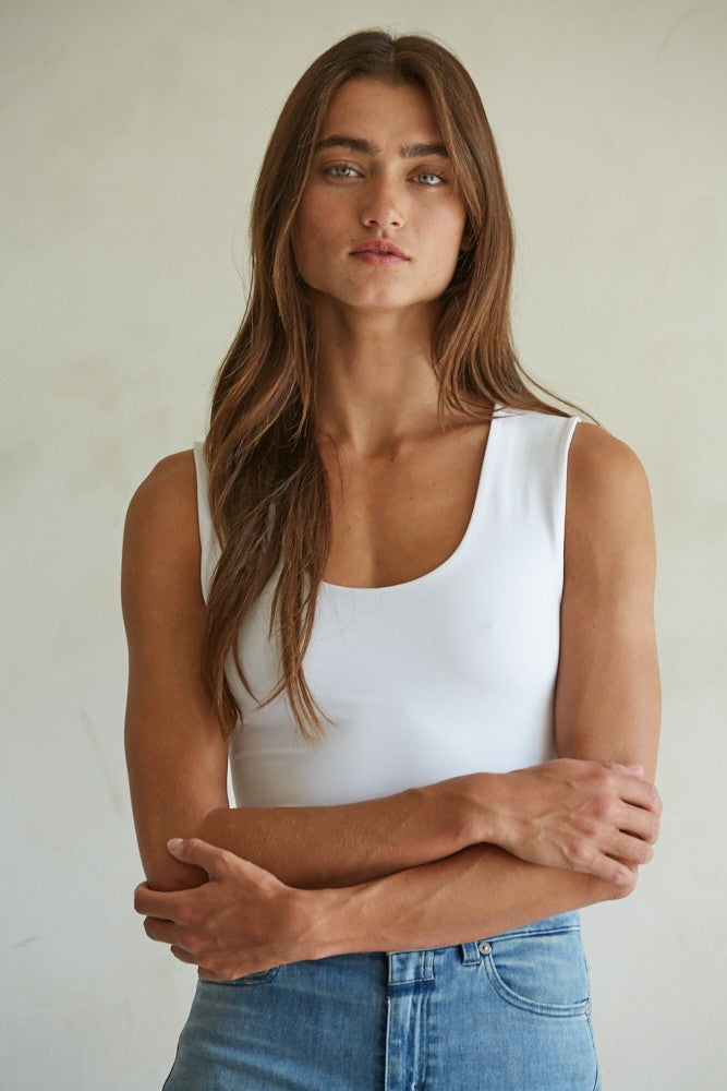 "Everyday Favorite" Tank Top (White)