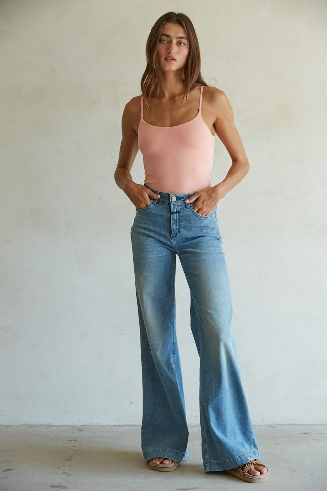"All The Better" Bodysuit (Peaches N Cream)