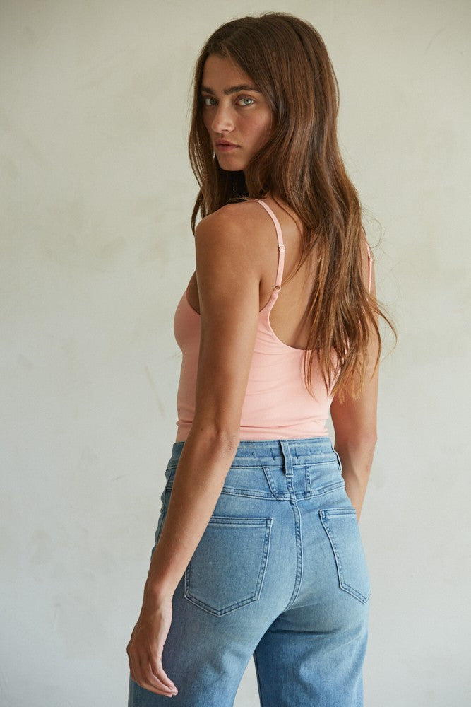 "All The Better" Bodysuit (Peaches N Cream)