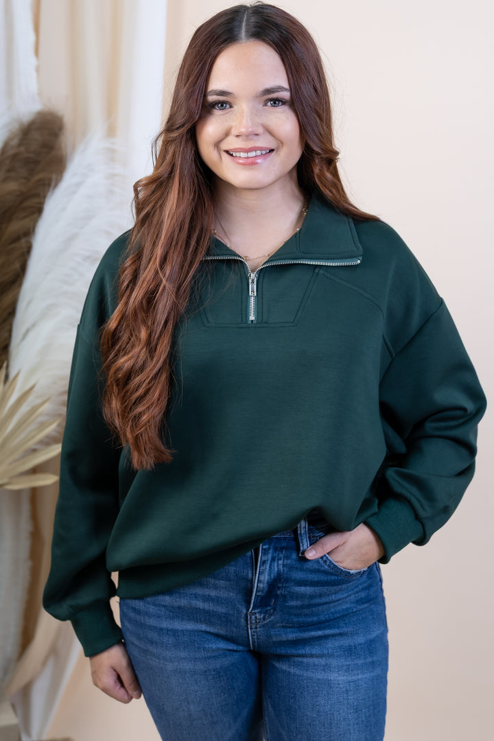 "Ready When You Are" Sweatshirt (Sea Green)