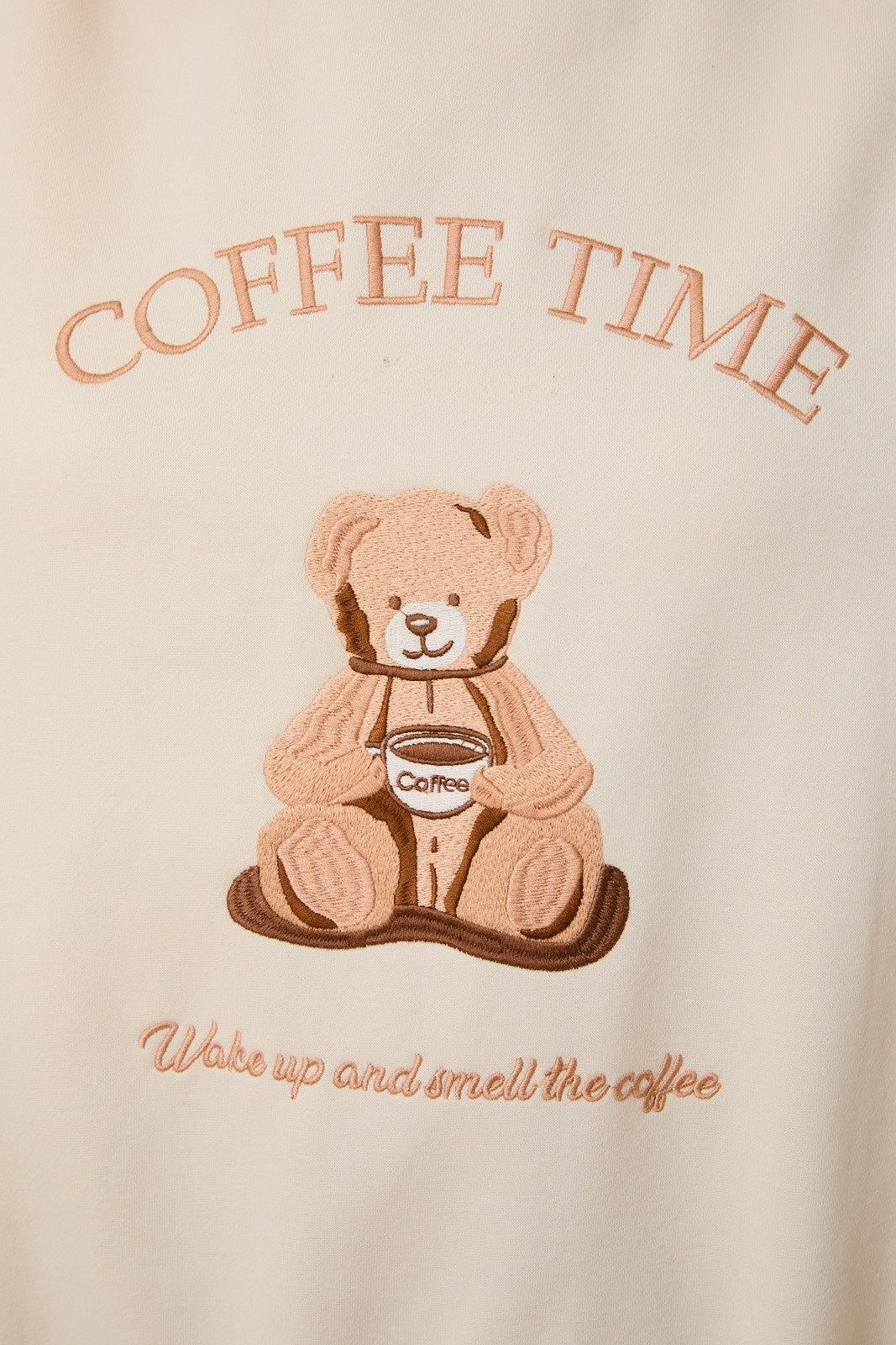 "Coffee Time" Sweatshirt (Cream)