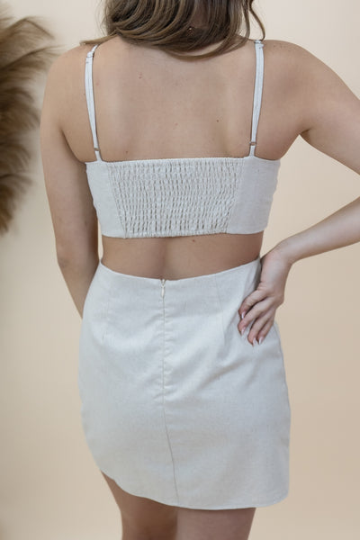 "Feeling Like Me" Dress (Natural)