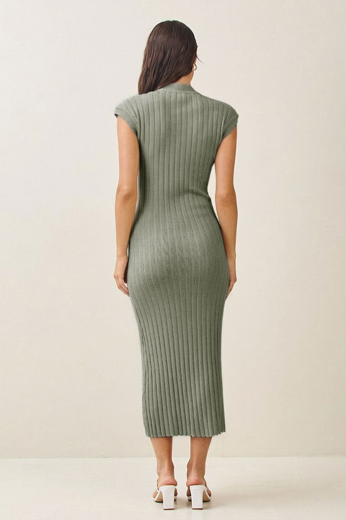 "Daily Classic" Dress (Olive)