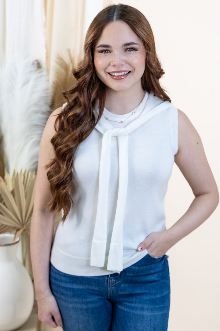 "Built In Style" Top (Ivory)