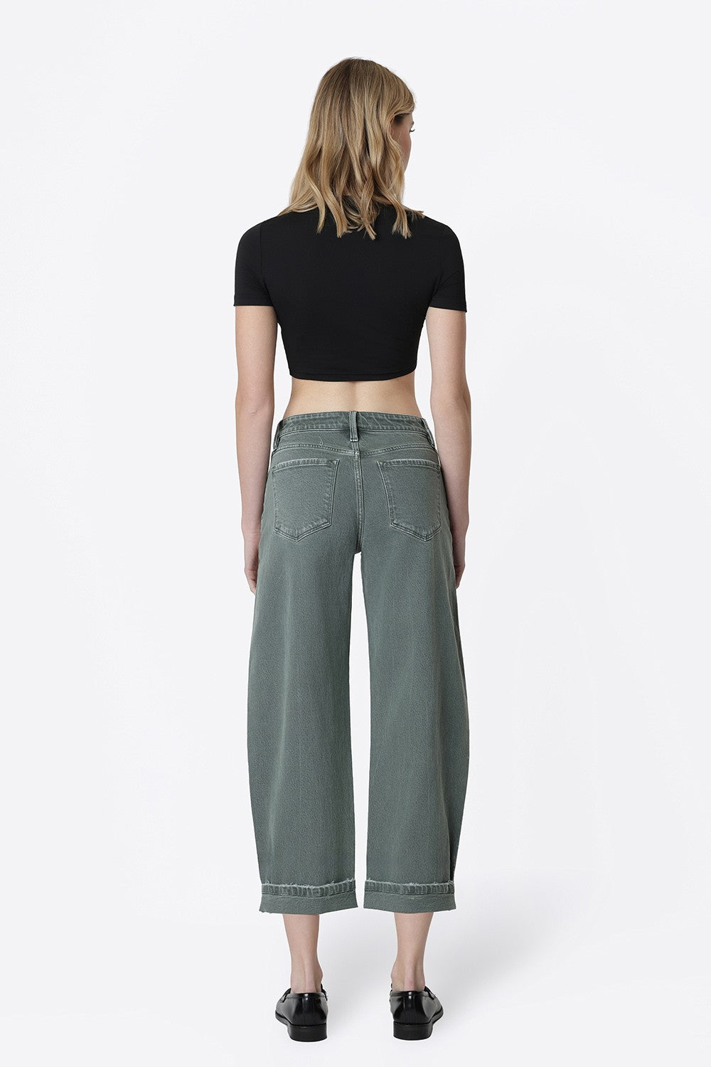 Ivy Cropped Barrel Jeans