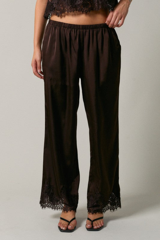 "Laced Luxury" Set (Dark Brown)